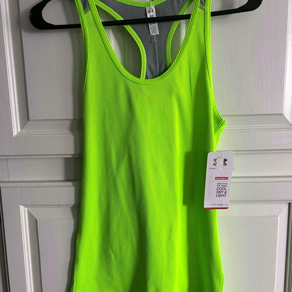 Under Armour Women's Bright Lime Tank Top